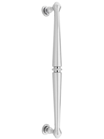 Edwardian Appliance Pull - 12 inch Center-to-Center in Polished Chrome.
